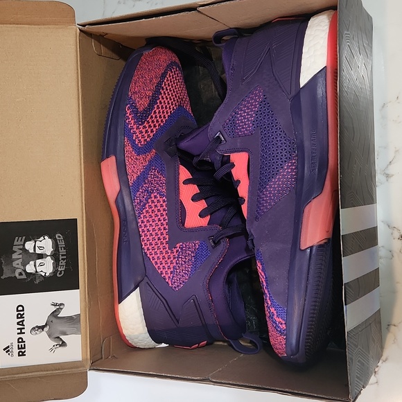 Adidas D Lillard 2 basketball shoes  🏀 - Picture 1 of 12